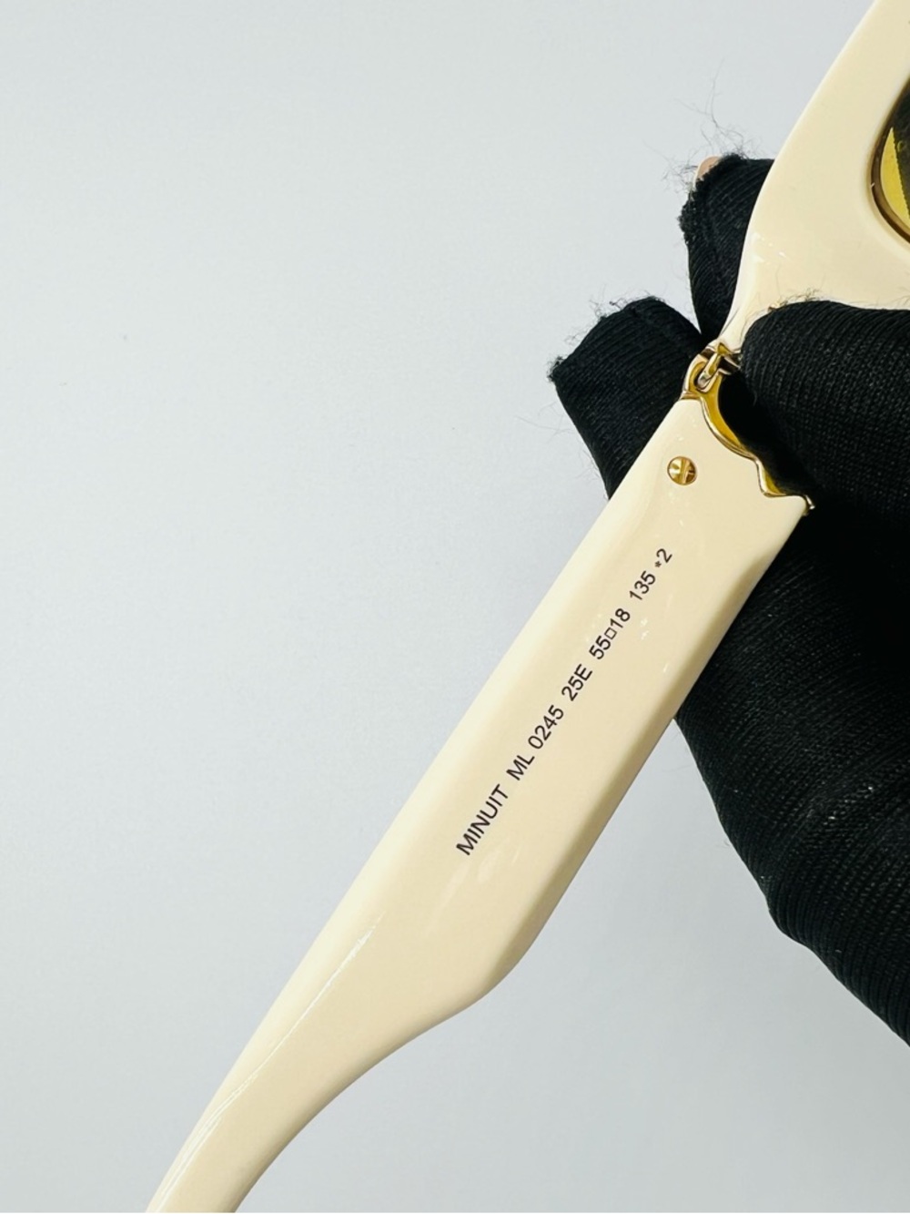 Moncler Minuit Rectangle Frame Sunglasses EUC - Picture 10 of 10